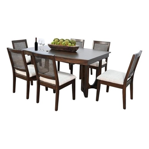 Pemberly row mahogany piece - pemberly, 7-piece