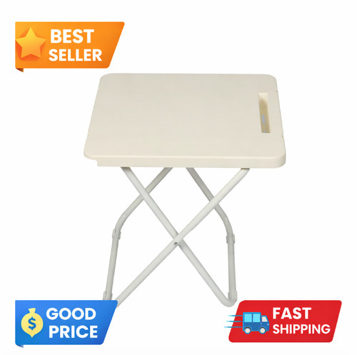 White folding beach - folding, table